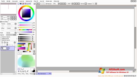 لقطة شاشة Paint Tool SAI لنظام التشغيل Windows 10