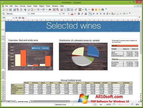 لقطة شاشة SoftMaker Office لنظام التشغيل Windows 10