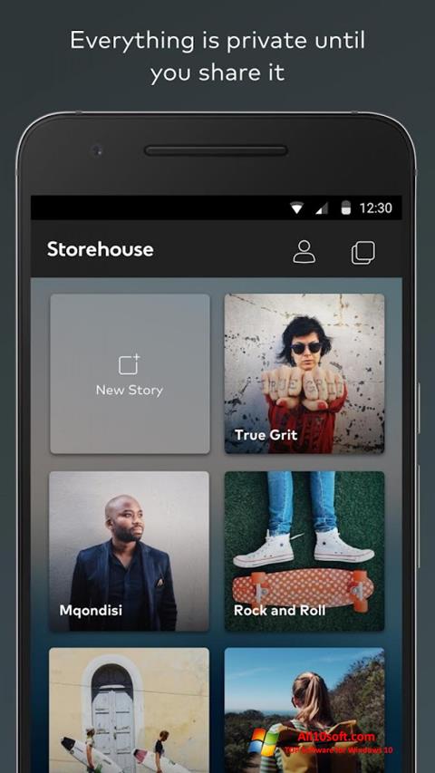 لقطة شاشة StoreHouse لنظام التشغيل Windows 10