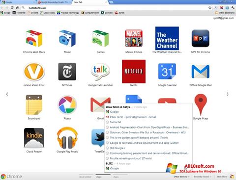 لقطة شاشة Google Chrome Offline Installer لنظام التشغيل Windows 10