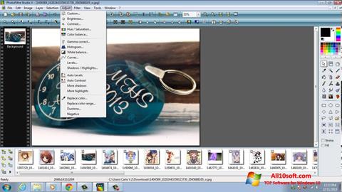لقطة شاشة PhotoFiltre Studio X لنظام التشغيل Windows 10